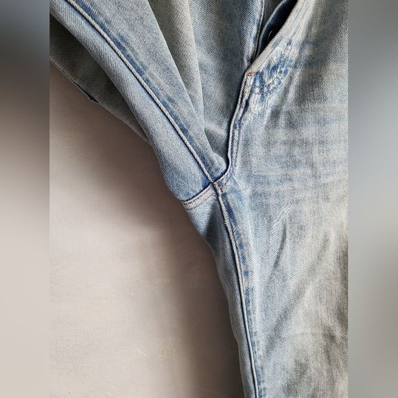Pistola Button Fly Midrise Denim Jeans Worn Style Size 28 - Picture 11 of 16